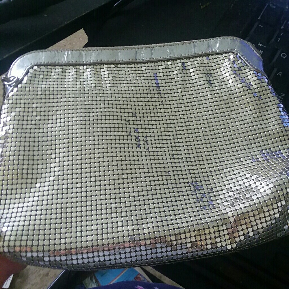 Whiting and Davis mesh handbag
